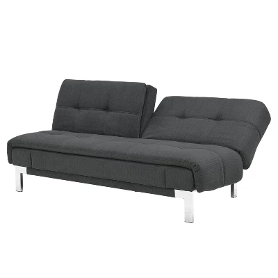 Walker Convertible Futon Sofa Bed Pepper - Relax-A-Lounger - Image 2