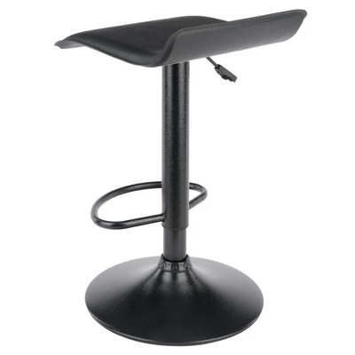 Set Of 2 Obsidian Adjustable Swivel Air Lift Stool Black - Winsome - Image 8