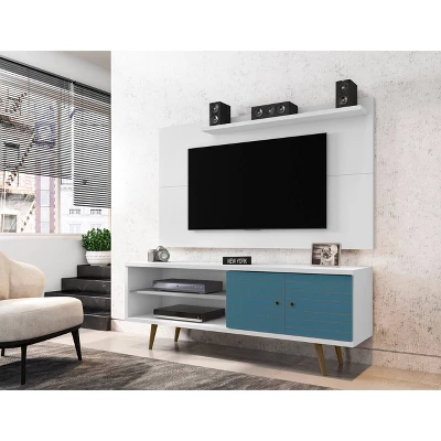 62.99" Liberty TV Stand For TVs Up To 50" - Manhattan Comfort