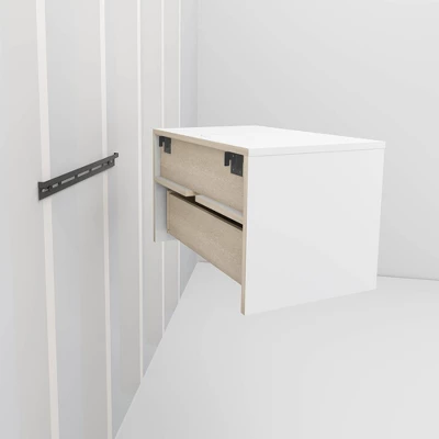 Set Of 2 Hanging Nightstands - Prepac - Image 13