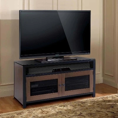 Bell'O Wood Metal And Glass Audio Video Cabinet - Image 3