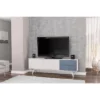 Laos TV Stand For TVs Up To 70" Navy Blue - Polifurniture