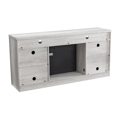 Electric Fireplace TV Stand For TVs Up To 70" White - Home Essentials - Image 9