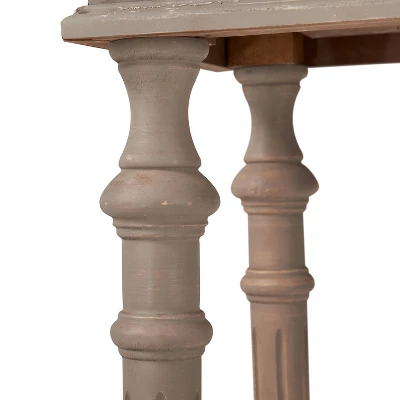 Cassatt 2 Drawer Console Table Gray - Finch - Image 8