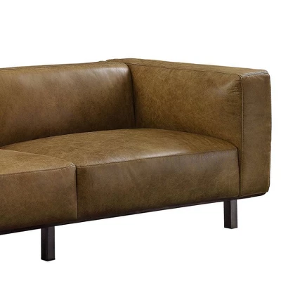 91" Blanca Sofa Berham Chestnut - Acme Furniture - Image 4