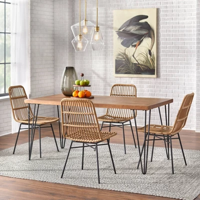 Set Of 2 Greenville Dining Chairs Natural - Lifestorey - Image 2