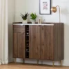 Hype 3-Door Buffet Server With Storage Walnut - South Shore