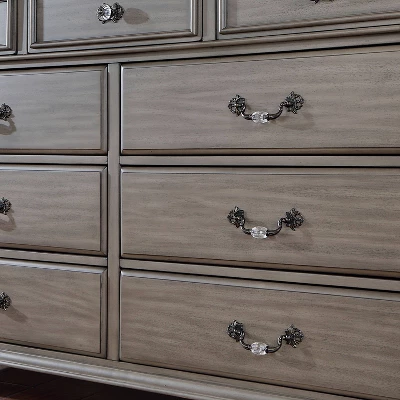 Pennings 9 Drawer Dresser Gray - HOMES: Inside + Out - Image 3