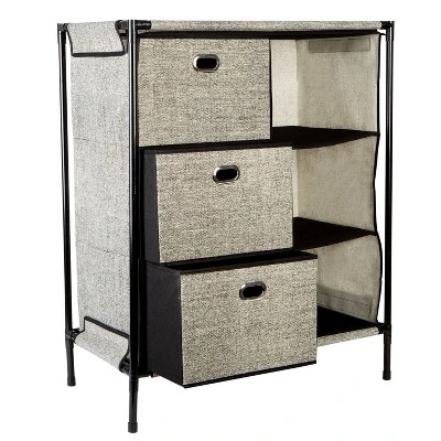 Simplify 6 Grid Storage Organizer Black - Image 5