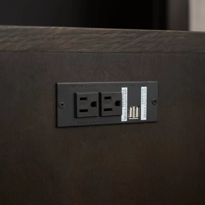 5pc Cindi Sleigh Bedroom Set Gray - Abbyson Living - Image 13