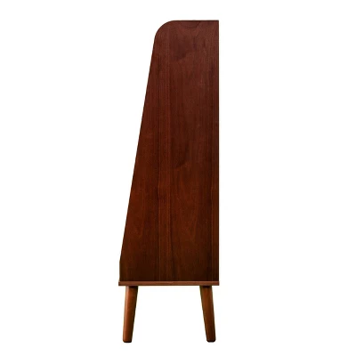 44.5" Belhope Mid-Century Modern Bookshelf - Aiden Lane - Image 4