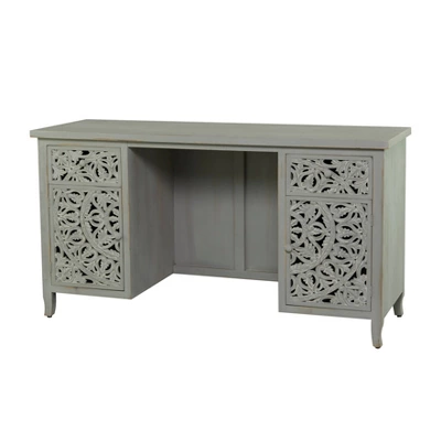 31" X 56" Traditional Wood Desk - Olivia & May - Image 8