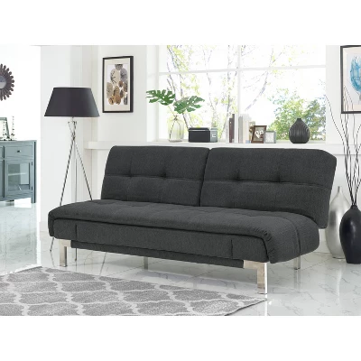 Walker Convertible Futon Sofa Bed Pepper - Relax-A-Lounger - Image 5