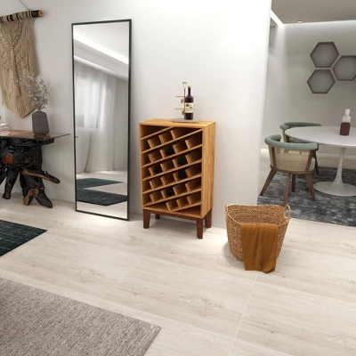 Modern Wood Wine Rack Brown - Olivia & May - Image 8