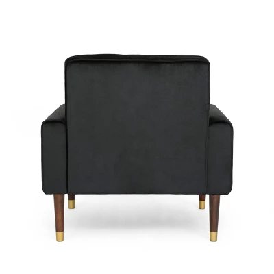 Bourchier Modern Glam Velvet Armchair - Christopher Knight Home - Image 4