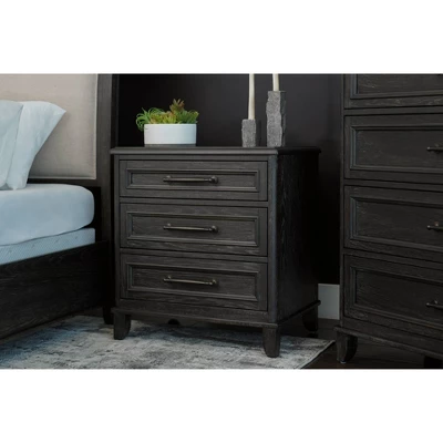5pc Cindi Sleigh Bedroom Set Gray - Abbyson Living - Image 11