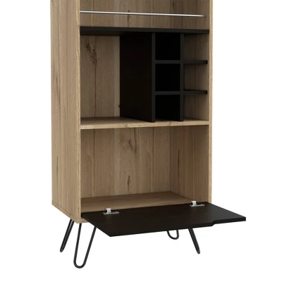 Aster High Bar Cabinet Light Wood - RST Brands - Image 5