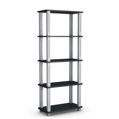 Tangkula 5-Tier Storage Rack Display Shelves Bookshelf For Home Office - Image 9