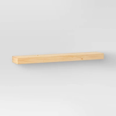36" Floating Wood Shelf - Threshold™ - Image 4